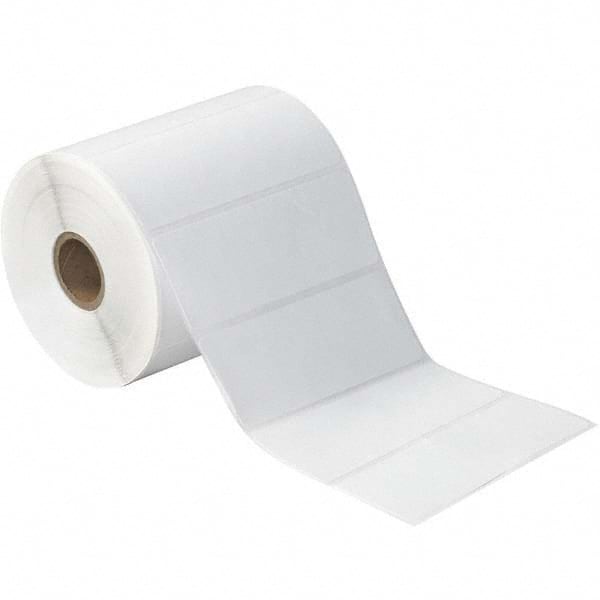 Value Collection - Pack of 12 Rolls, 960 Labels per Roll, 4" x 1-1/2" White Paper Thermal Labels - Eagle Tool & Supply