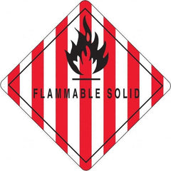 Tape Logic - Shipping Label, Header: Flammable Warning - Eagle Tool & Supply