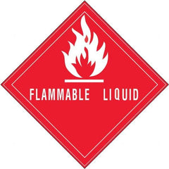 Tape Logic - Shipping Label, Header: Flammable Warning - Eagle Tool & Supply