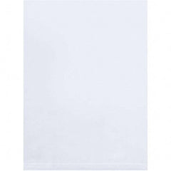Value Collection - Pack of (500), 12 x 20" 4 mil Flat Poly Bags - Eagle Tool & Supply