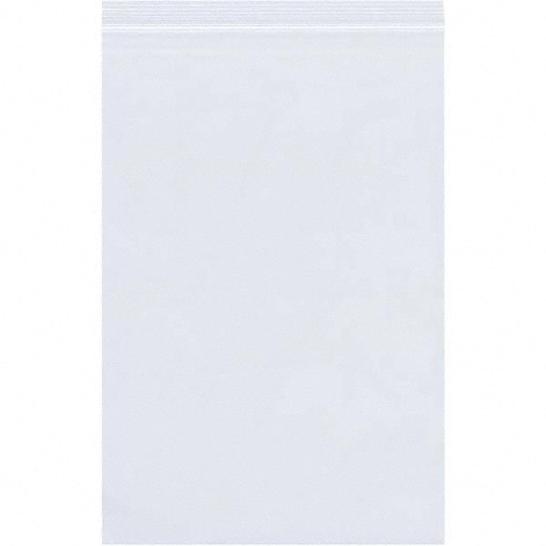 Value Collection - Pack of (500), 8 x 24" 4 mil Reclosable Poly Bags - Eagle Tool & Supply