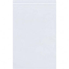 Value Collection - Pack of (1000), 6 x 10" 4 mil Reclosable Poly Bags - Eagle Tool & Supply
