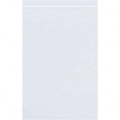 Value Collection - Pack of (500), 8 x 24" 2 mil Reclosable Poly Bags - Eagle Tool & Supply