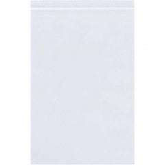 Value Collection - Pack of (1000), 8 x 5" 4 mil Reclosable Poly Bags - Eagle Tool & Supply