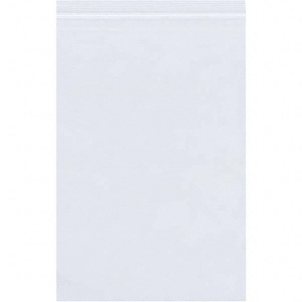 Value Collection - Pack of (500), 10 x 20" 2 mil Reclosable Poly Bags - Eagle Tool & Supply