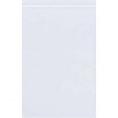 Value Collection - Pack of (500), 8 x 18" 6 mil Reclosable Poly Bags - Eagle Tool & Supply