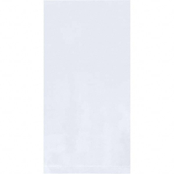 Pack of (1000), 5 x 8″ 1-1/2 mil Flat Poly Bags Clear