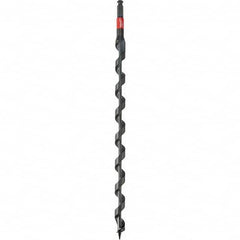 Milwaukee Tool - Auger & Utility Drill Bits Auger Bit Size (Inch): 11/16 Shank Diameter (Inch): 7/16 - Eagle Tool & Supply