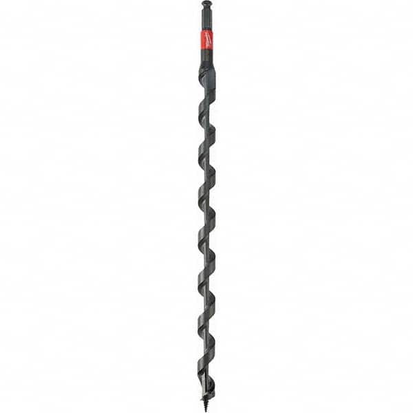 Milwaukee Tool - Auger & Utility Drill Bits Auger Bit Size (Inch): 11/16 Shank Diameter (Inch): 7/16 - Eagle Tool & Supply