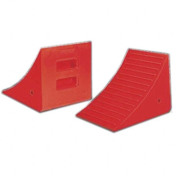 Checkers - Wheel Chocks Width (Inch): 14 Height (Inch): 14 - Eagle Tool & Supply