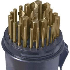 Cle-Line - Drill Bit Sets System of Measurement: Inch Drill Bit Material: Cobalt - Eagle Tool & Supply