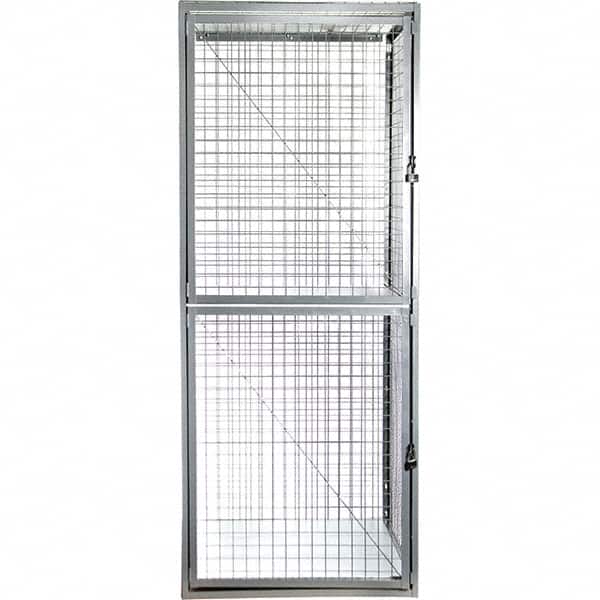 Folding Guard - Locker Accessories Type: Back Panel For Use With: Stor-More Framed Welded Wire Bulk Storage Lockers - Eagle Tool & Supply