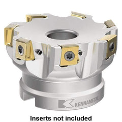 Kennametal - Indexable Square-Shoulder Face Mills Cutting Diameter (mm): 125.00 Cutting Diameter (Decimal Inch): 4.9213 - Eagle Tool & Supply