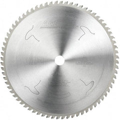 Amana Tool - 10" Diam, 5/8" Arbor Hole Diam, 60 Tooth Wet & Dry Cut Saw Blade - Carbide-Tipped, Clean Action, Standard Round Arbor - Eagle Tool & Supply