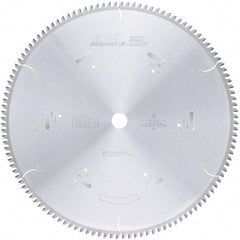 Amana Tool - 18" Diam, 1" Arbor Hole Diam, 120 Tooth Wet & Dry Cut Saw Blade - Carbide-Tipped, Clean Action, Standard Round Arbor - Eagle Tool & Supply