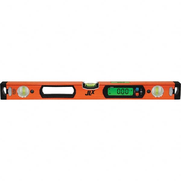 Johnson Level & Tool - Box Beam, I-Beam & Torpedo Levels Level Type: Digital Number of Vials: 3 - Eagle Tool & Supply