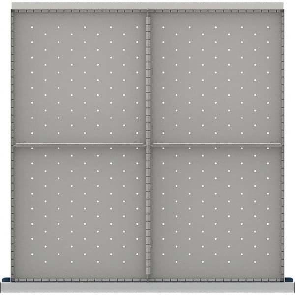 LISTA - 4-Compartment Drawer Divider Layout for 3.15" High Drawers - Eagle Tool & Supply
