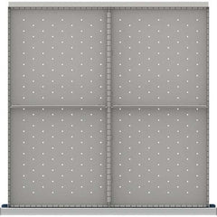 LISTA - 4-Compartment Drawer Divider Layout for 3.15" High Drawers - Eagle Tool & Supply