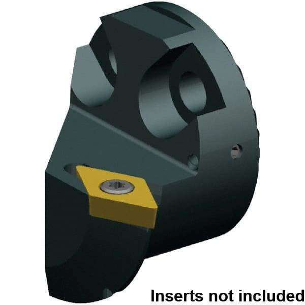 Kennametal - Left Hand Cut, 32mm Min Bore Diam, Size 25 Steel Modular Boring Cutting Unit Head - 32mm Max Bore Depth, Compatible with DCMT 070204 - Eagle Tool & Supply