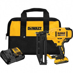 DeWALT - Cordless Nailers Fastener Type: Finish Nailer Kit Nail Length (Inch): 1-1/4 - 2-1/2 - Eagle Tool & Supply