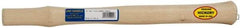 Made in USA - 18" Long Replacement Handle for Ball Pein, Machinist & Riveting Hammers - 1-3/16" Eye Length x 11/16" Eye Width, Hickory, Material Grade Type A - Eagle Tool & Supply