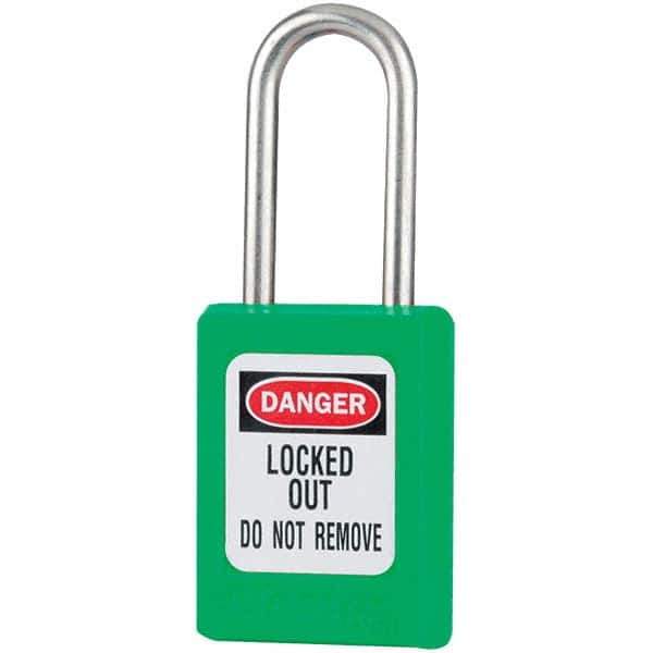 Master Lock - Lockout Padlocks Key Type: Keyed Alike Key Retaining: Retaining Key - Eagle Tool & Supply