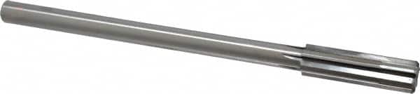 Made in USA - 0.59" Carbide-Tipped 6 Flute Chucking Reamer - Eagle Tool & Supply