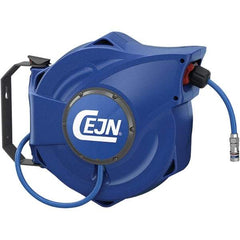 CEJN - 26' Spring Retractable Safety Hose Reel - 145 psi, Hose Included - Eagle Tool & Supply