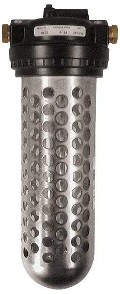Coilhose Pneumatics - Desiccant Air Dryer - 3/8" NPT Inlet/Outlet x 4-1/2" Wide x 12-1/4" High - Eagle Tool & Supply