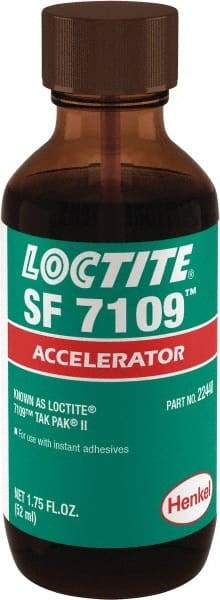 Loctite - 1.75 Fl Oz, Adhesive Activator - Eagle Tool & Supply