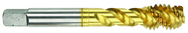 1-3/8-6 Dia. - GH4 - 4 FL - Premium HSS - TiN Semi Bottoming Spiral FL Shear Tap - Eagle Tool & Supply