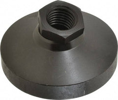 TE-CO - Socket Mount Leveling Pad - 3" Base Diam, 1-1/16" Hex - Eagle Tool & Supply