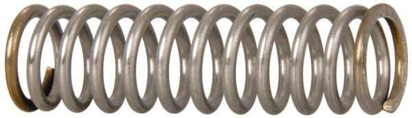Value Collection - 0.42" OD, 1-1/2" Free Length, Compression Spring - 19.27 Lb Spring Rating - Eagle Tool & Supply