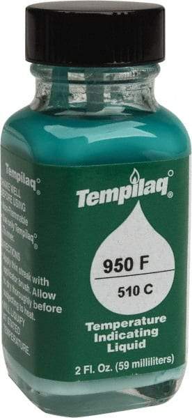 Tempil - 950°F Temp Indicating Liquid - 2 Ounce Container, 510°C - Eagle Tool & Supply