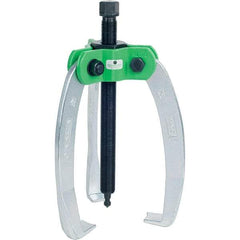 KUKKO - 3 Jaw, 1/2" to 9-7/8" Spread, 10 Ton Capacity, Jaw Puller - For Bearings, Gears, Discs - Eagle Tool & Supply