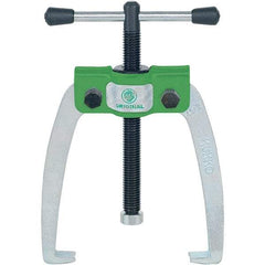 KUKKO - 2 Jaw, 1/4" to 2-3/4" Spread, 1 Ton Capacity, Jaw Puller - 2-3/4" Reach, For Bearings, Gears, Discs - Eagle Tool & Supply