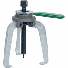 KUKKO - 3 Jaw, 1" to 3-7/8" Spread, 8-1/2 Ton Capacity, Jaw Puller - 3-7/8" Reach, For Bearings, Gears, Discs - Eagle Tool & Supply