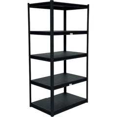 Vestil - 5 Shelf Steel Shelving - 2,000 Lb Capacity, 24" Wide x 72" High x 36" Deep - Eagle Tool & Supply