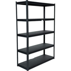 Vestil - 5 Shelf Steel Shelving - 2,000 Lb Capacity, 18" Wide x 72" High x 48" Deep - Eagle Tool & Supply