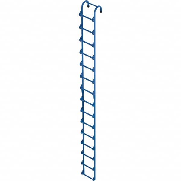 Vestil - 180" High 300 Lb Capacity 15 Step Ladder - Eagle Tool & Supply