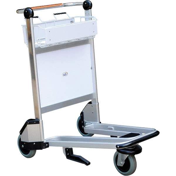 Vestil - 550 Lb Capacity, 26-1/2" Wide x 39-1/2" Long x 39" High Cart - Metal - Eagle Tool & Supply