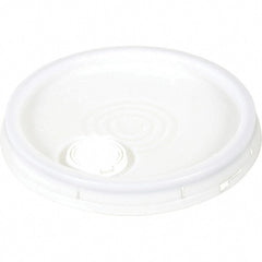 Vestil - Tote & Storage Container Lids For Use With: 3-1/2, 5 & 6 Gallon Pails Width (Decimal Inch): 12.500 - Eagle Tool & Supply