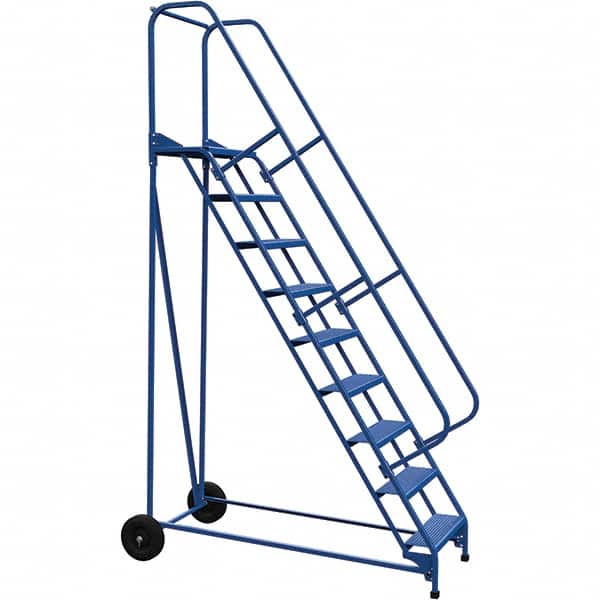Vestil - 120" High 350 Lb Capacity 9 Step Ladder - Eagle Tool & Supply