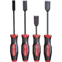Mayhew - Scrapers & Scraper Sets Blade Style: Straight Flexibility: Stiff - Eagle Tool & Supply