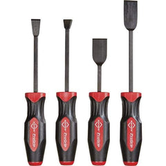Mayhew - Scrapers & Scraper Sets Blade Style: Straight; Angled Flexibility: Stiff - Eagle Tool & Supply
