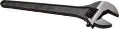 Proto - 1-11/16" Jaw Capacity, 15" Standard Adjustable Wrench - Steel, Black Finish - Eagle Tool & Supply