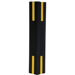Vestil - 6" High, Column Protector - Fits 6" Columns, Black - Eagle Tool & Supply