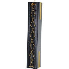Vestil - 6" High, Column Protector - Fits 4" Columns, Black - Eagle Tool & Supply