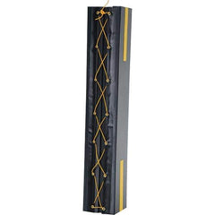 Vestil - 6" High, Column Protector - Fits 12" Columns, Black - Eagle Tool & Supply