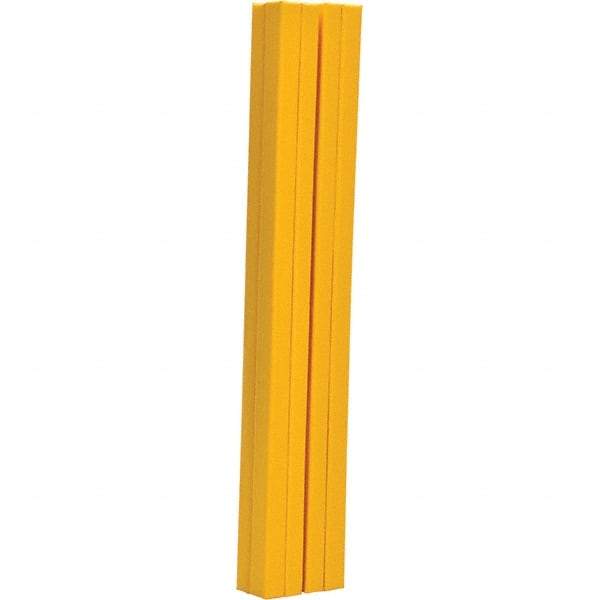 Vestil - 6" High, Column Protector - Fits 4" Columns, Yellow - Eagle Tool & Supply